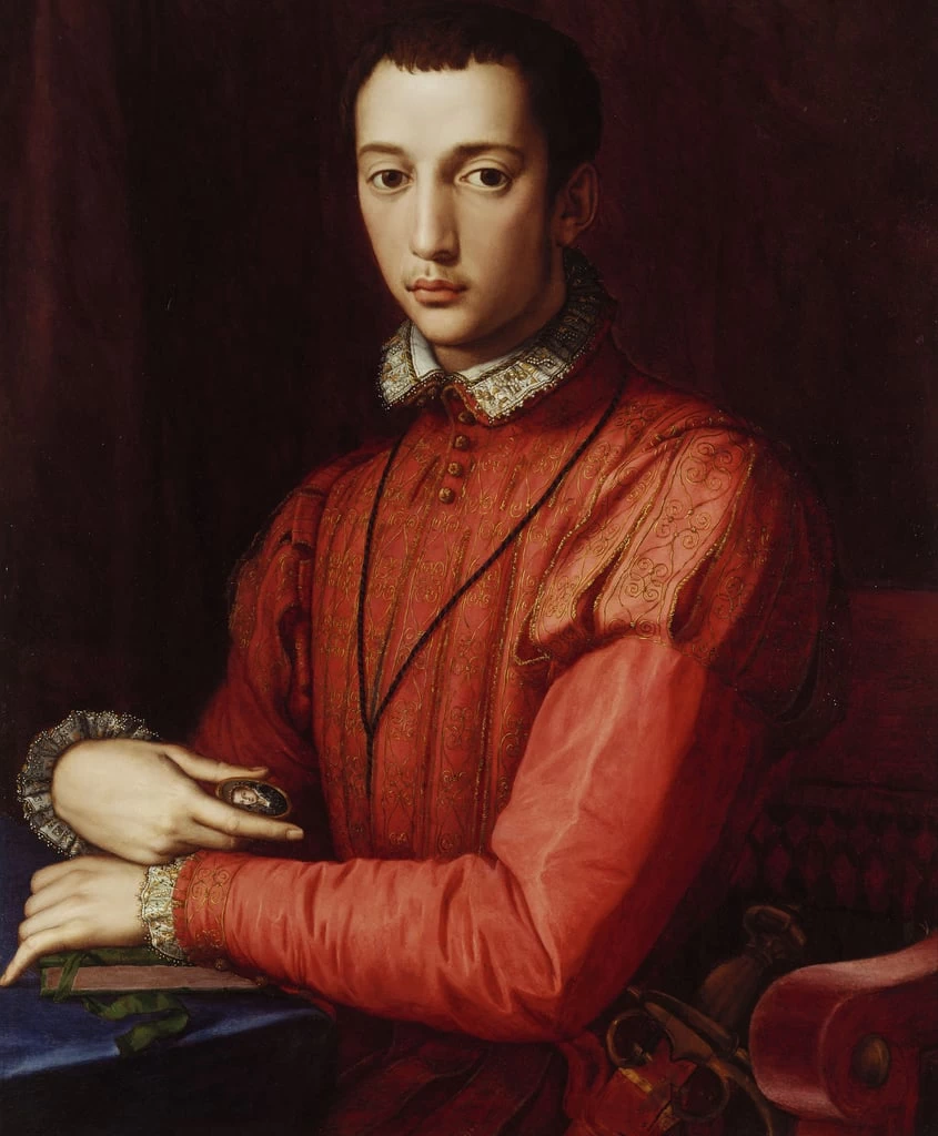  191-Agnolo Bronzino-Ritratto di Francesco I de Medici 